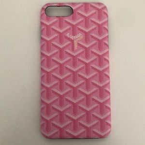 Pink Goyard IPhone 8 Plus Case